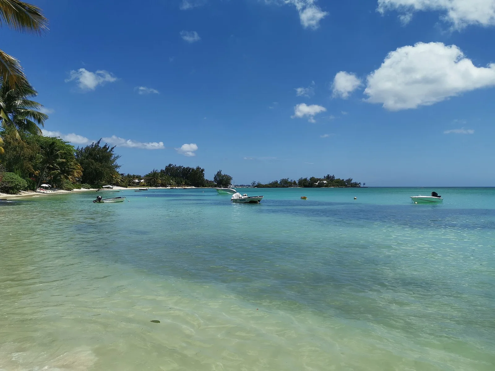 The coast at Pereybere, Mauritius