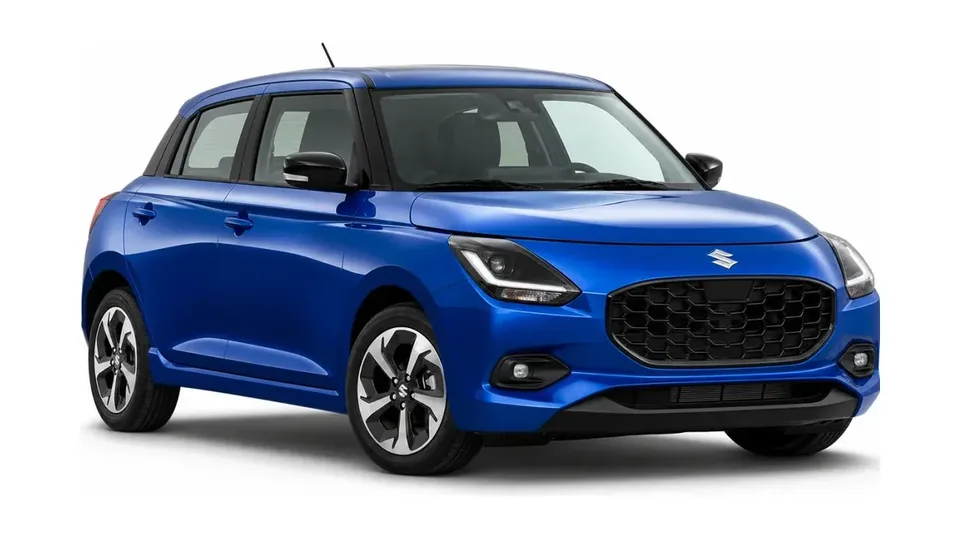 Suzuki Swift azul del catálogo de alquiler